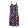 Summer Totem Pattern Print Jersey Midi Cami Dress