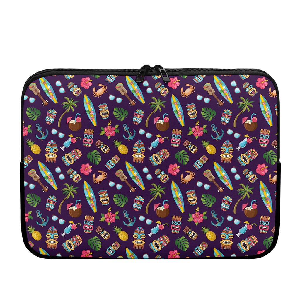 Summer Totem Pattern Print Laptop Sleeve