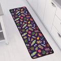 Summer Totem Pattern Print Long Kitchen Mat