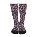 Summer Totem Pattern Print Long Socks
