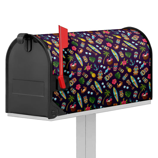 Summer Totem Pattern Print Mailbox Cover