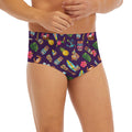 Summer Totem Pattern Print Men's Briefs
