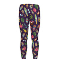 Summer Totem Pattern Print Men's Leggings