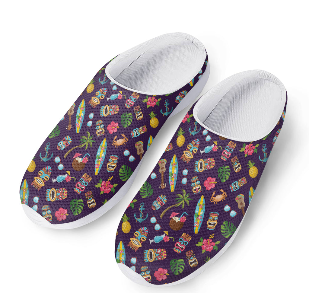 Summer Totem Pattern Print Mesh Casual Shoes