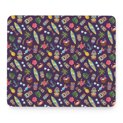 Summer Totem Pattern Print Mouse Pad