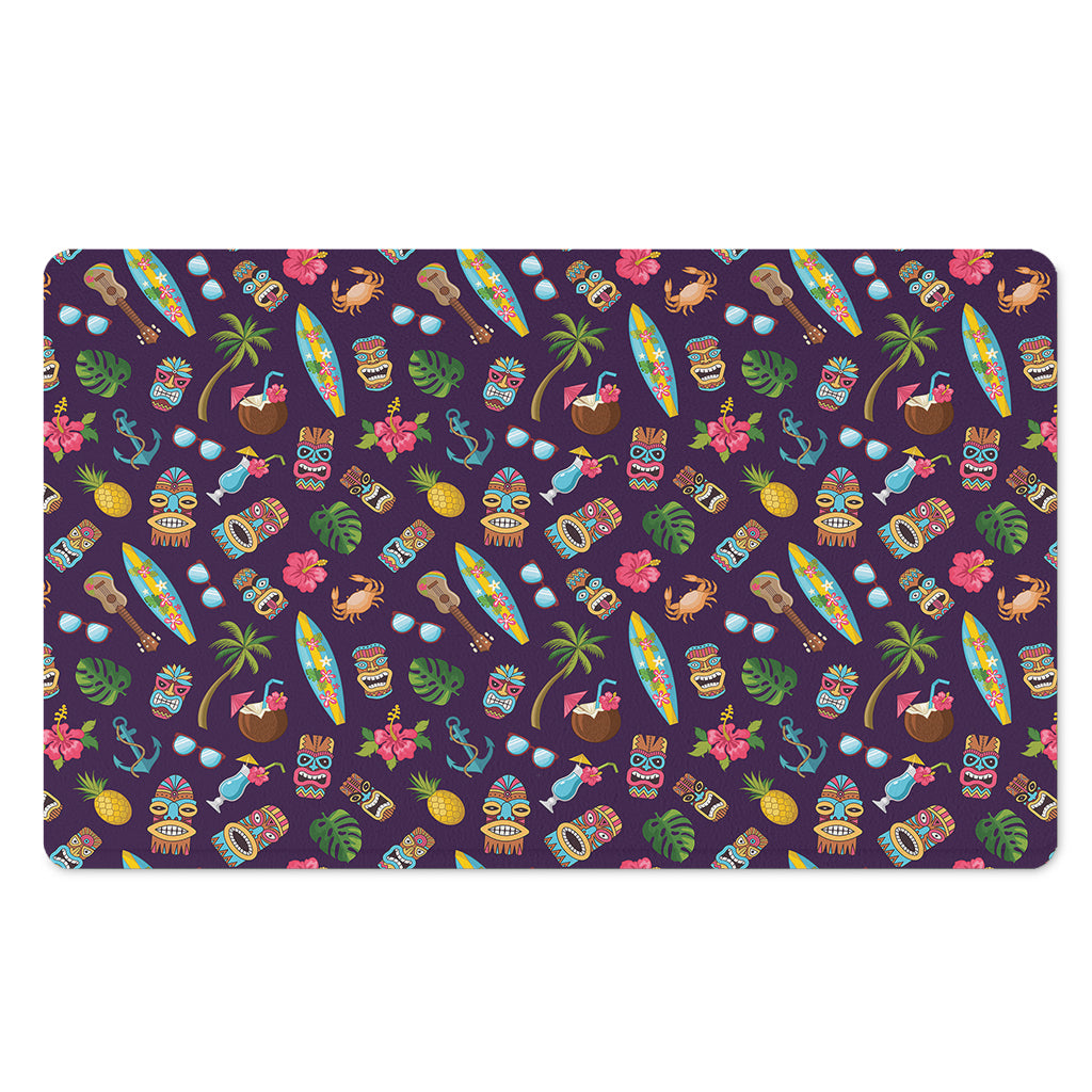 Summer Totem Pattern Print Polyester Doormat