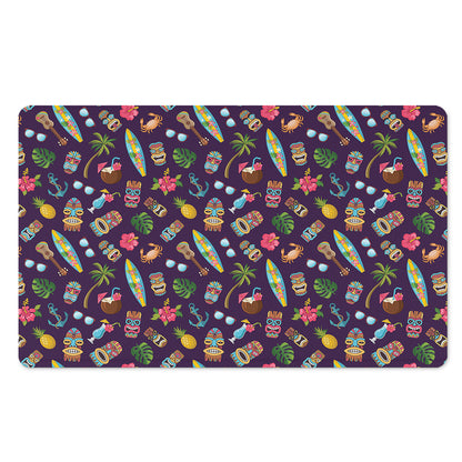 Summer Totem Pattern Print Polyester Doormat