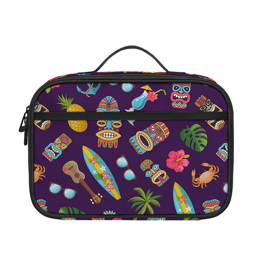 Summer Totem Pattern Print Portable Lunch Bag