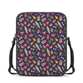 Summer Totem Pattern Print Rectangular Crossbody Bag