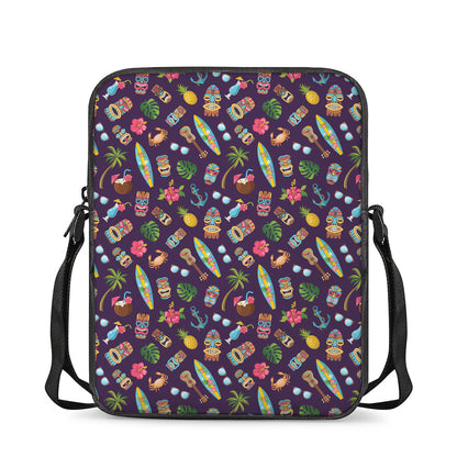 Summer Totem Pattern Print Rectangular Crossbody Bag