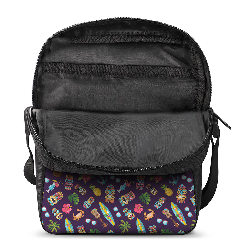 Summer Totem Pattern Print Rectangular Crossbody Bag