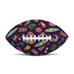 Summer Totem Pattern Print Rugby Ball
