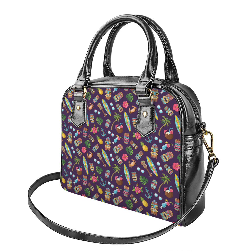 Summer Totem Pattern Print Shoulder Handbag