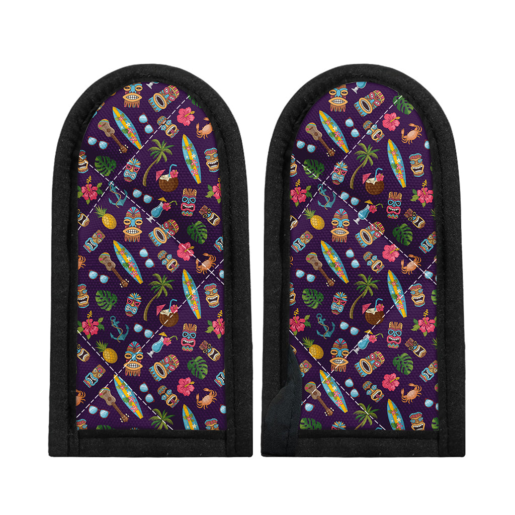 Summer Totem Pattern Print Skillet Handle Cover