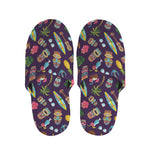 Summer Totem Pattern Print Slippers