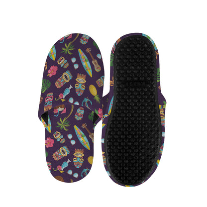 Summer Totem Pattern Print Slippers