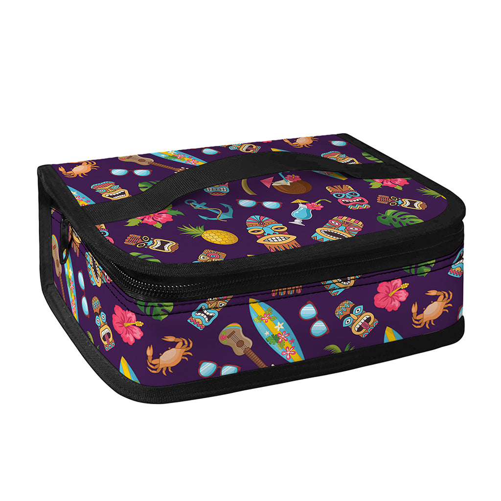 Summer Totem Pattern Print Small Lunch Bag