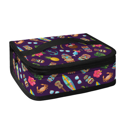 Summer Totem Pattern Print Small Lunch Bag
