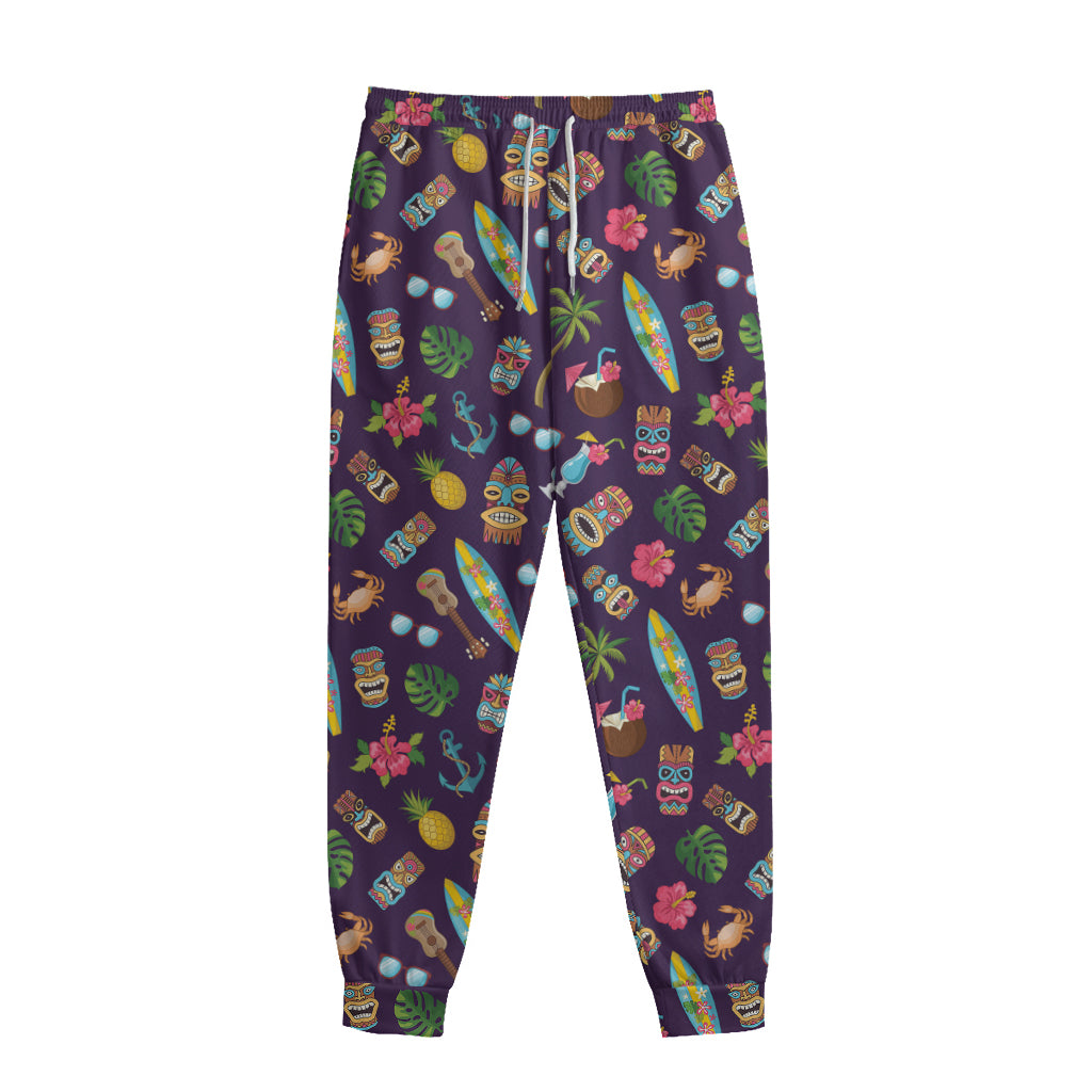 Summer Totem Pattern Print Sweatpants