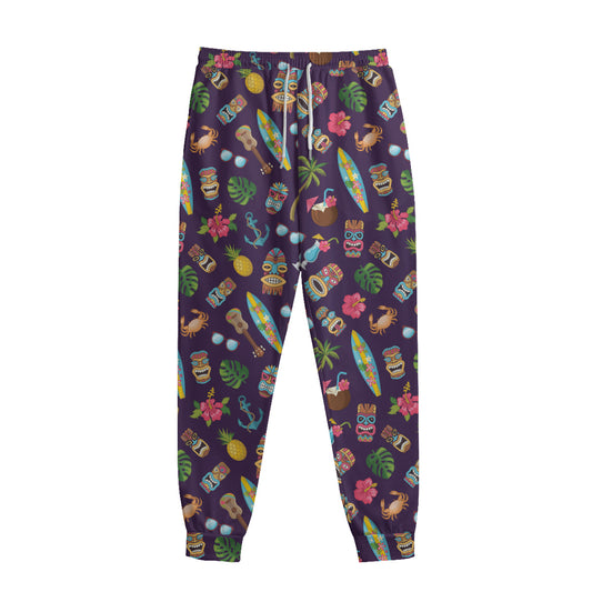 Summer Totem Pattern Print Sweatpants
