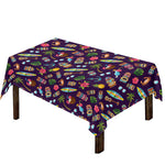 Summer Totem Pattern Print Tablecloth