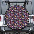 Summer Totem Pattern Print Tire Cover