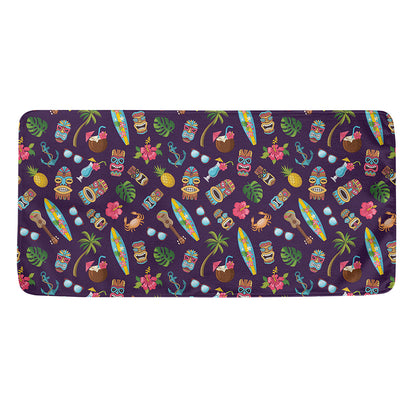 Summer Totem Pattern Print Towel