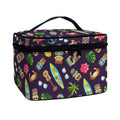 Summer Totem Pattern Print Travel Makeup Bag