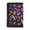 Summer Totem Pattern Print Trifold Wallet