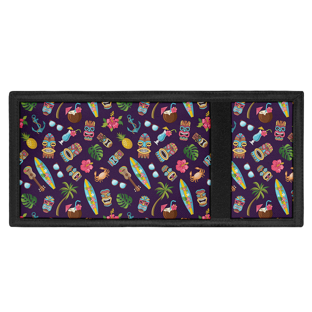 Summer Totem Pattern Print Trifold Wallet