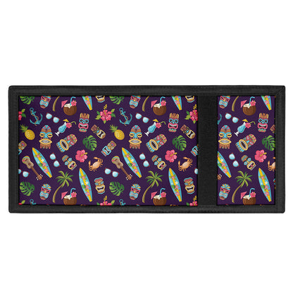 Summer Totem Pattern Print Trifold Wallet