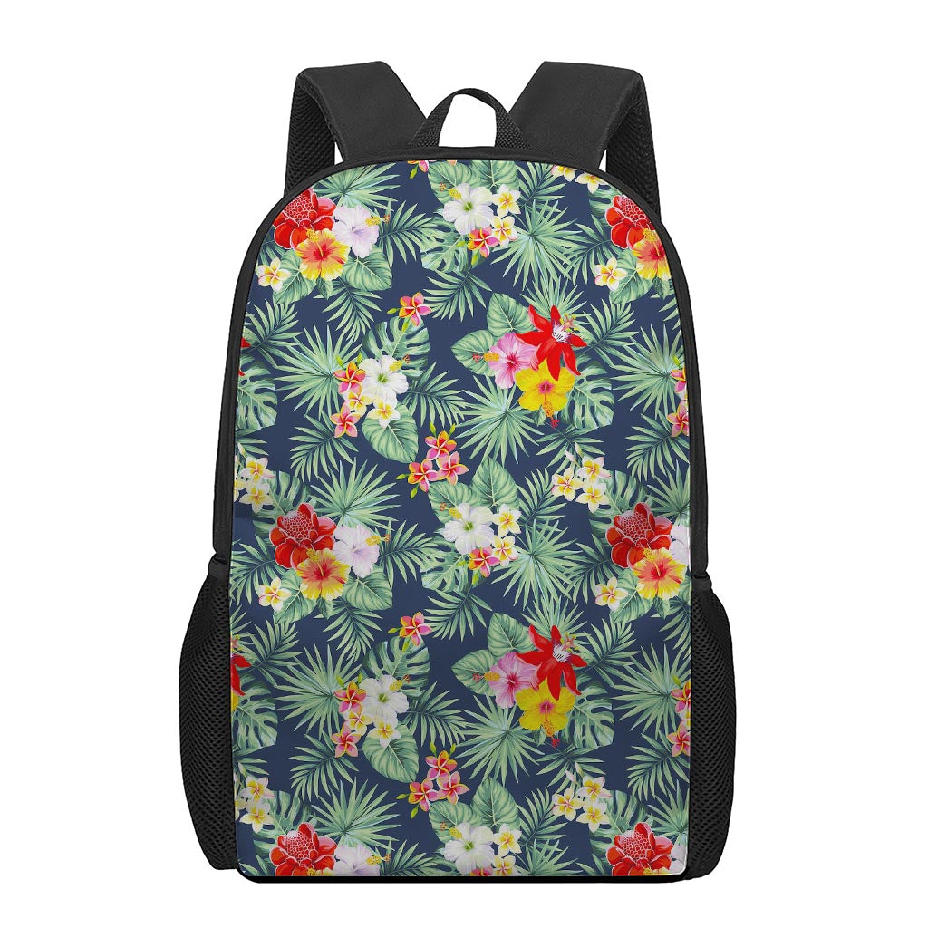 Summer Tropical Hawaii Pattern Print 17 Inch Backpack