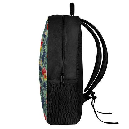 Summer Tropical Hawaii Pattern Print 17 Inch Backpack