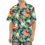 Summer Tropical Hawaii Pattern Print Aloha Shirt