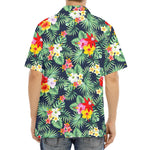 Summer Tropical Hawaii Pattern Print Aloha Shirt