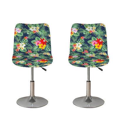 Summer Tropical Hawaii Pattern Print Bar Stool Covers