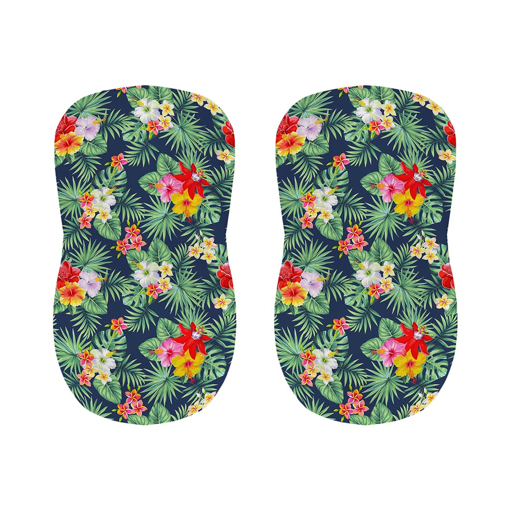 Summer Tropical Hawaii Pattern Print Bar Stool Covers