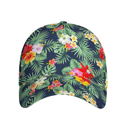 Summer Tropical Hawaii Pattern Print Baseball Cap
