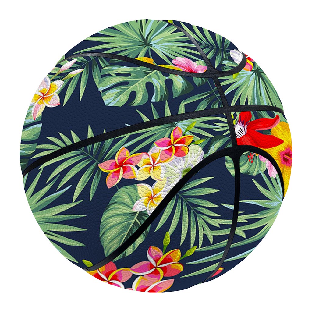 Summer Tropical Hawaii Pattern Print Basketball