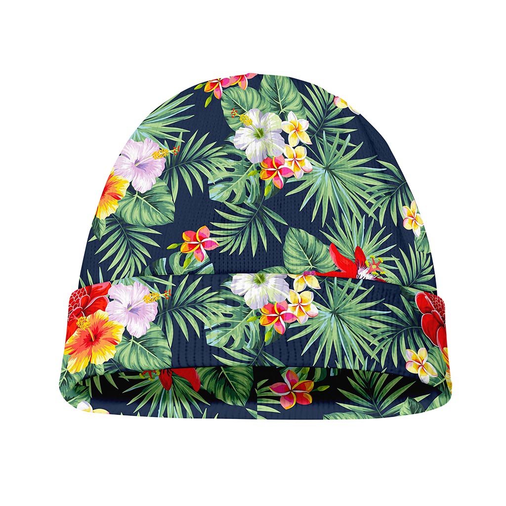 Summer Tropical Hawaii Pattern Print Beanie