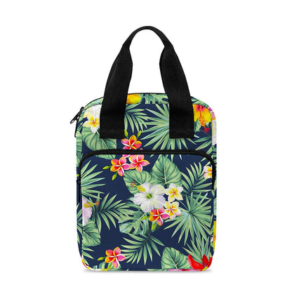 Summer Tropical Hawaii Pattern Print Bible Tote Bag