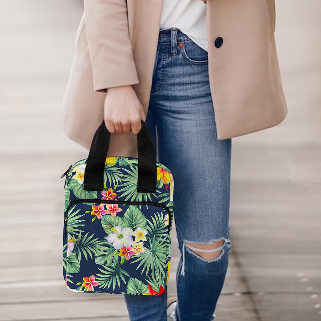 Summer Tropical Hawaii Pattern Print Bible Tote Bag