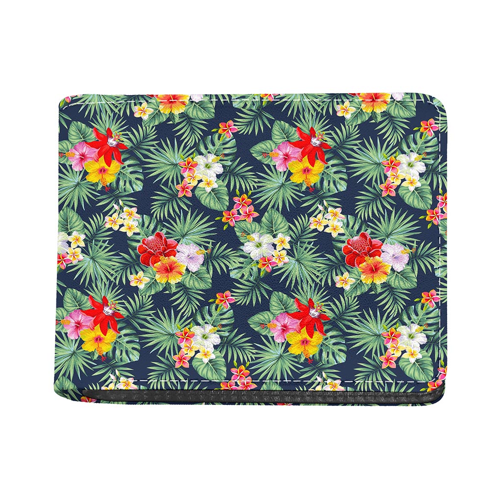 Summer Tropical Hawaii Pattern Print Bifold Wallet