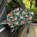 Summer Tropical Hawaii Pattern Print Car Side Mirror Covers