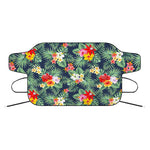 Summer Tropical Hawaii Pattern Print Car Windshield Snow Cover