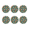 Summer Tropical Hawaii Pattern Print Coaster Set