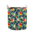 Summer Tropical Hawaii Pattern Print Collapsible Laundry Basket