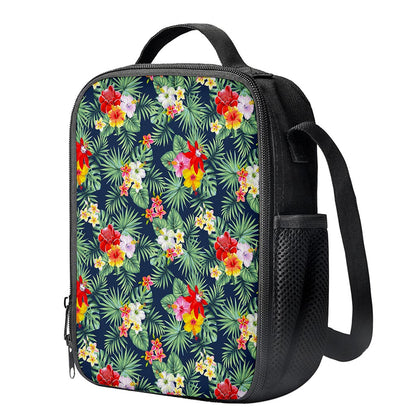 Summer Tropical Hawaii Pattern Print Crossbody Lunch Bag