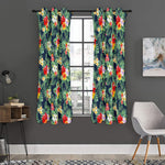 Summer Tropical Hawaii Pattern Print Curtain