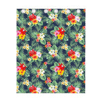Summer Tropical Hawaii Pattern Print Curtain